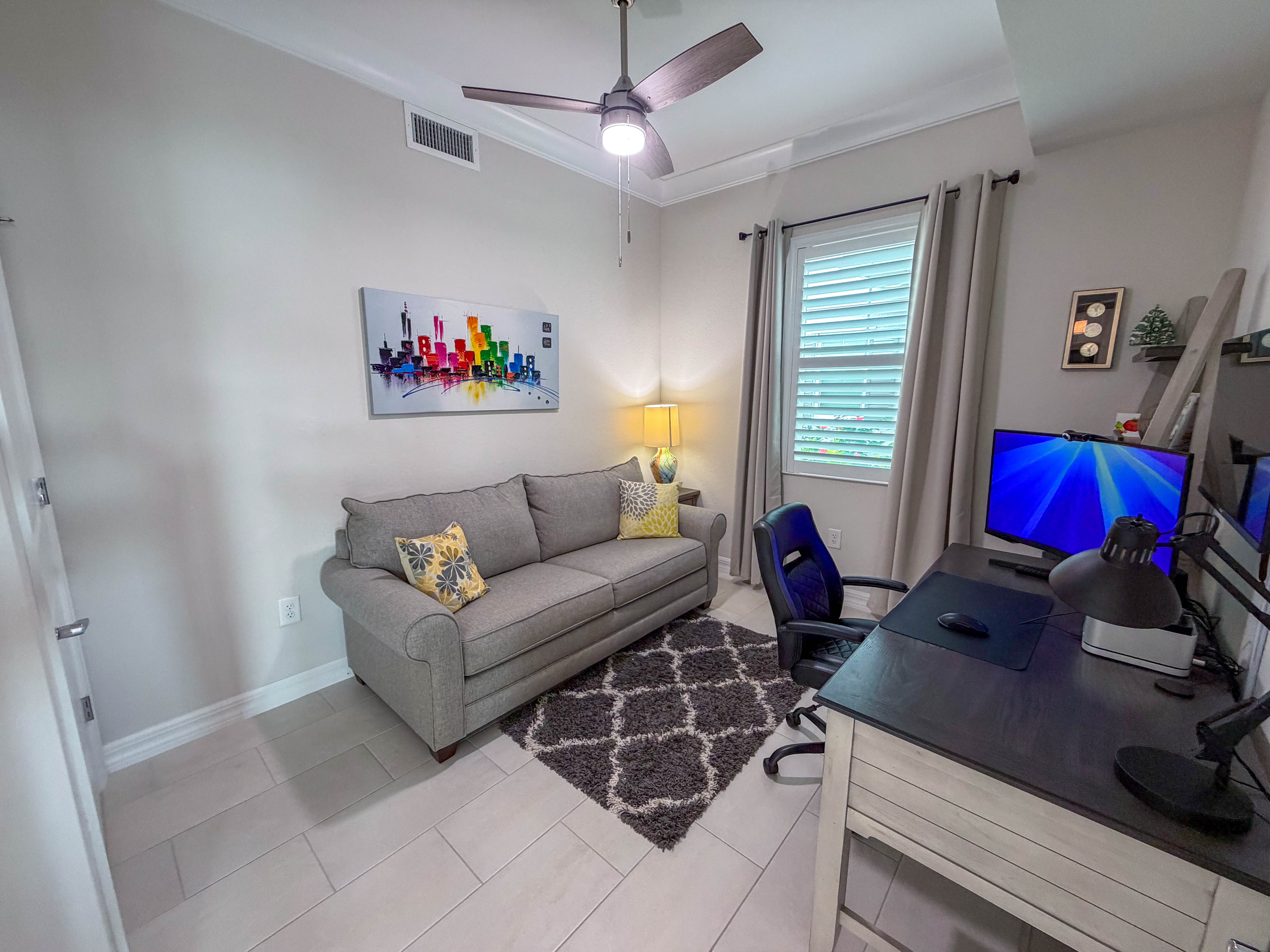 Den with Queen Sleeper Sofa