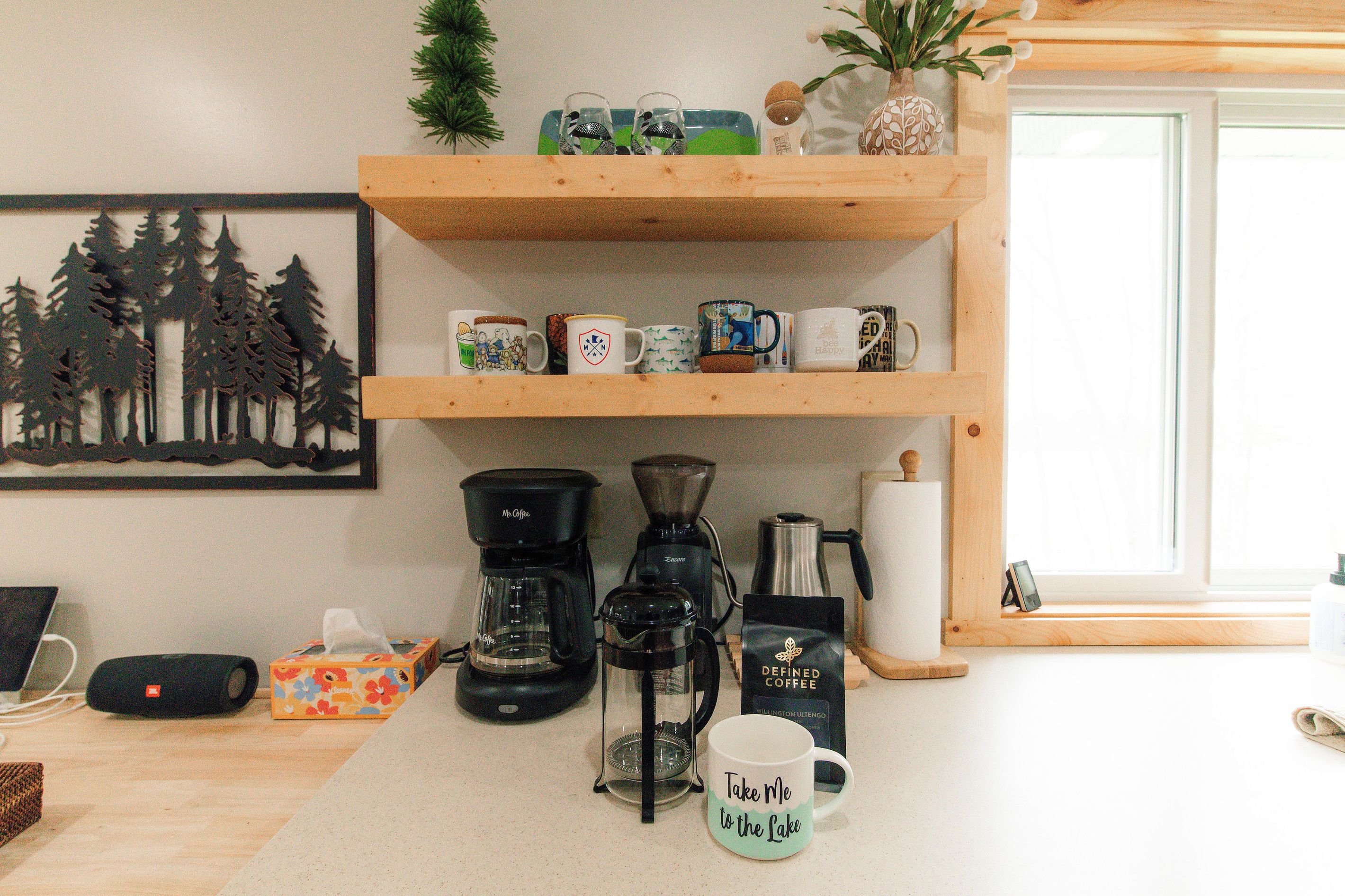 Coffee! So many options to make the coffee you prefer!