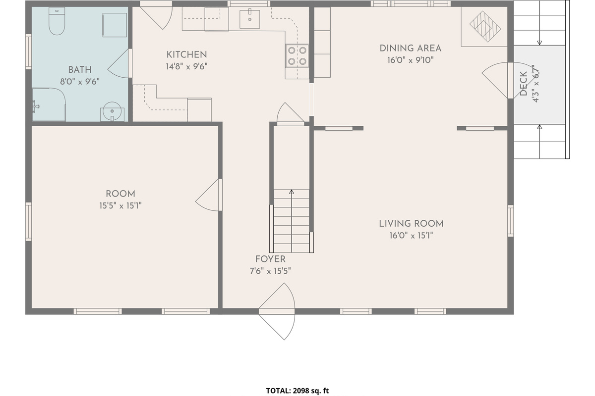 1st Floor Layout