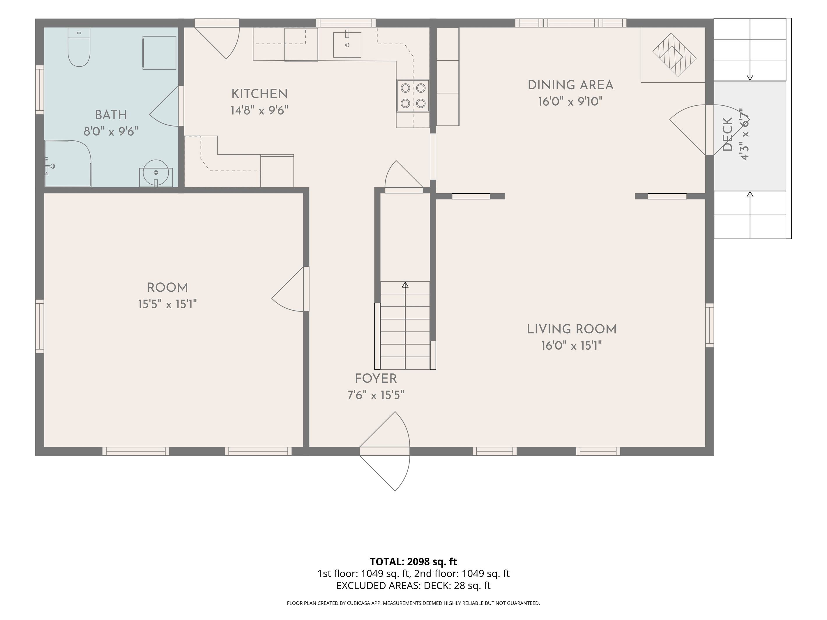 1st Floor Layout