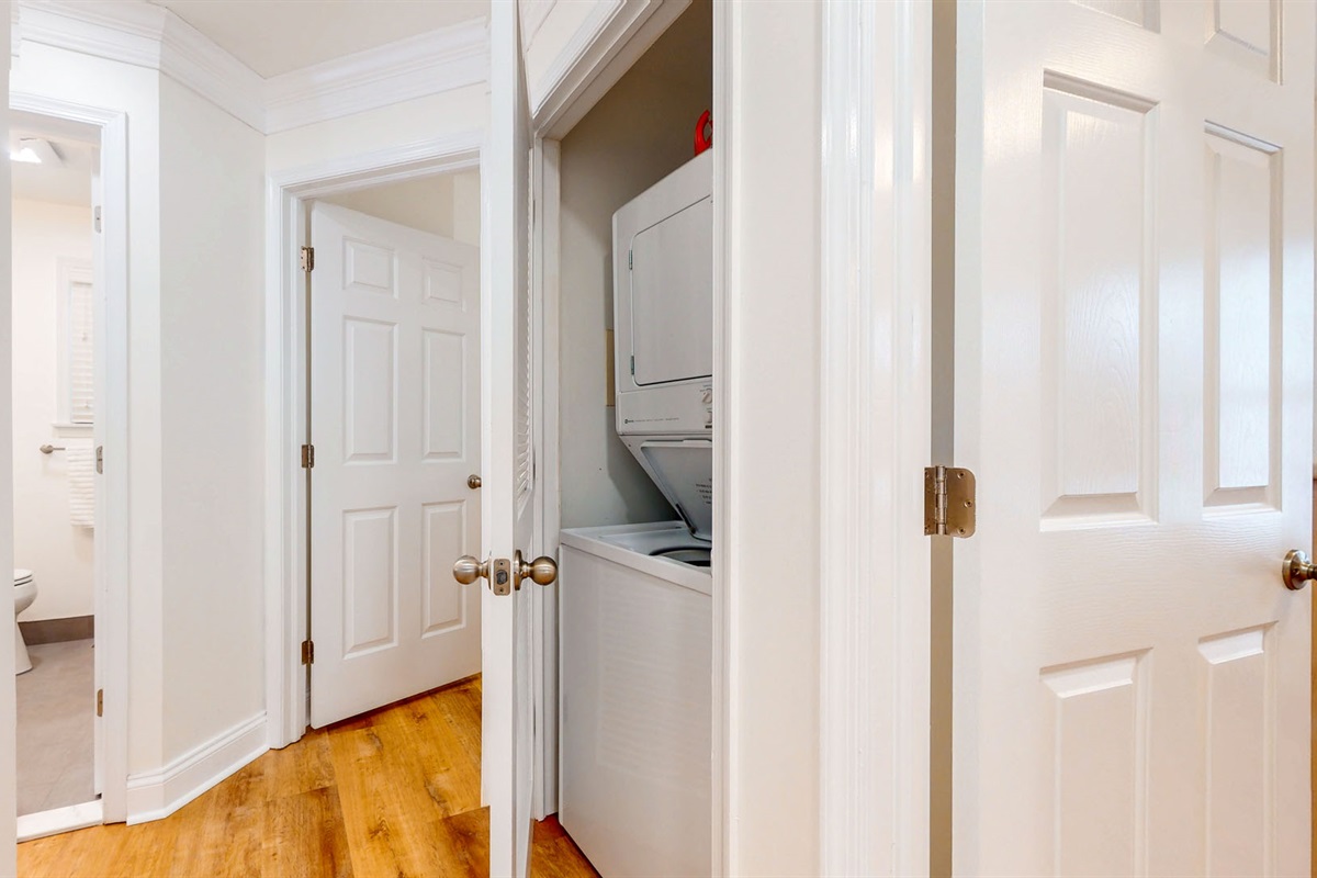 Property's washer and dryer 