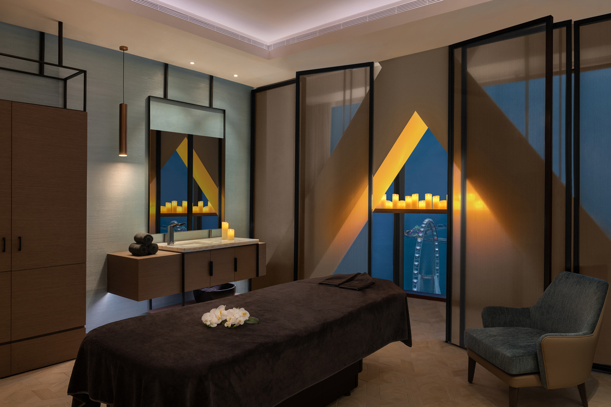 Spa with additional charges for wellness services