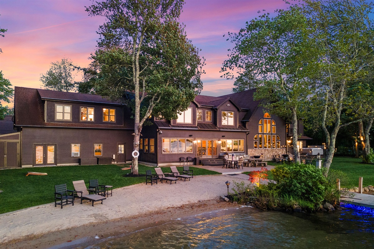 Sugar sand beach and zero entry walk in to the where the sand continues for hundreds of feet