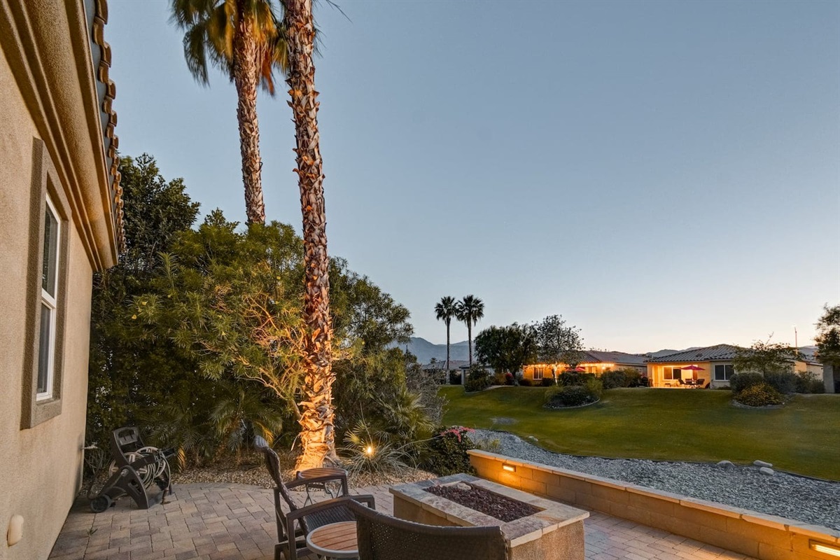 Back Patio - Sunset