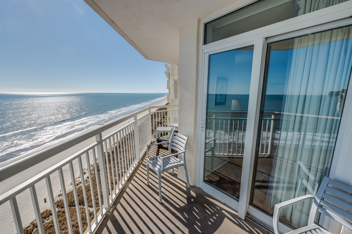 Amazing View from the Balcony!