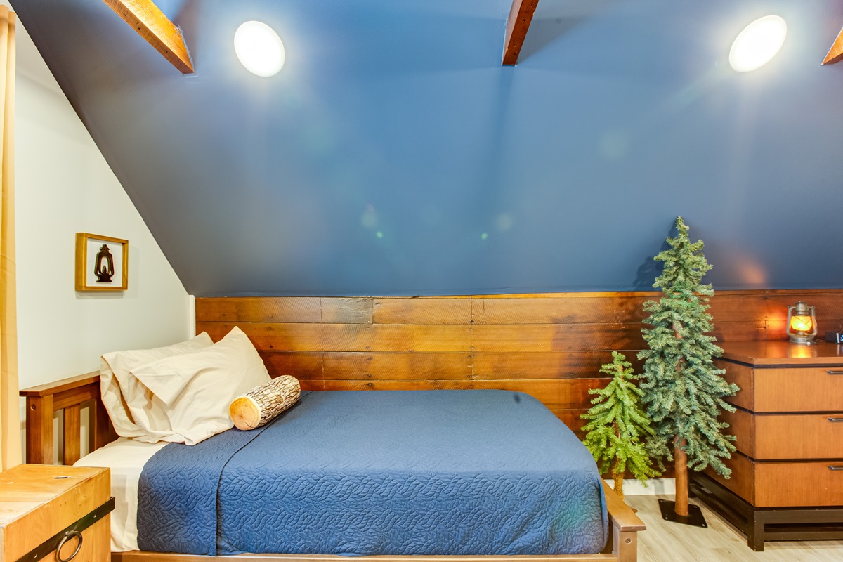 Bedroom 4 (the camp out): Twin bed x3