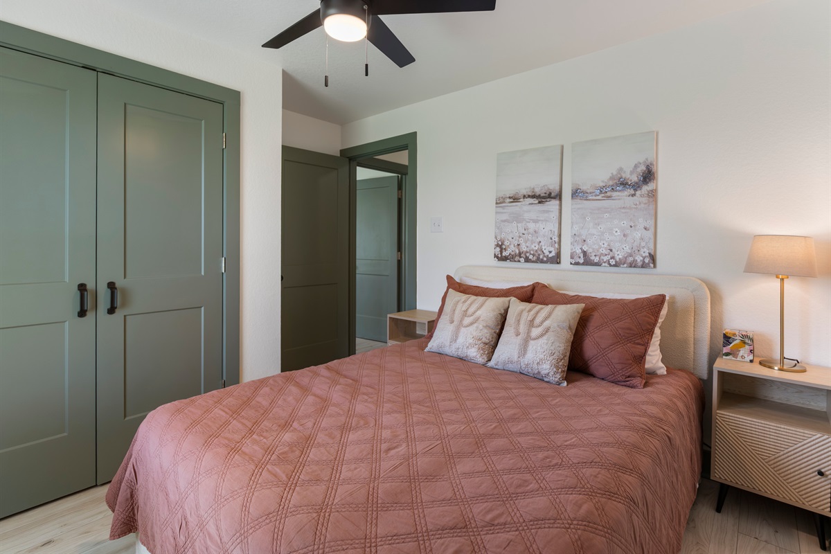 Bedroom 2 with queen bed