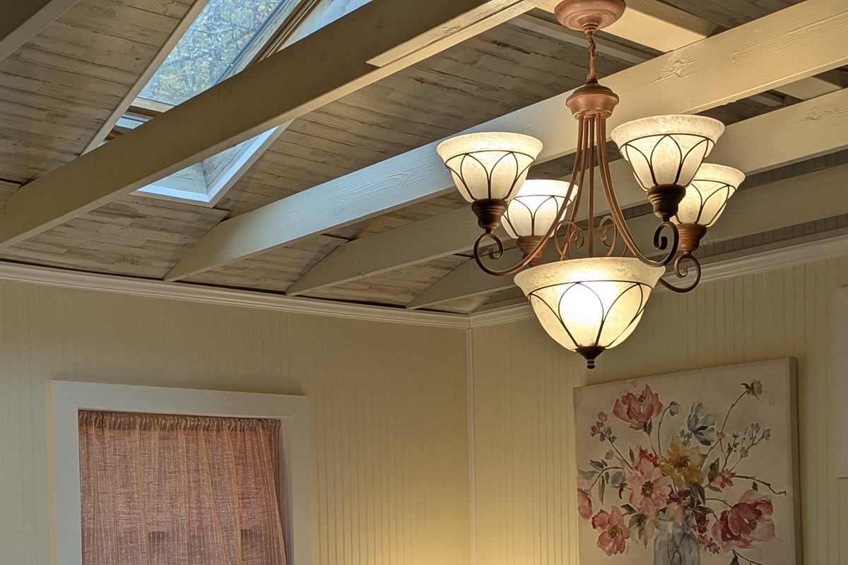 Enjoy watching the Stars through the sky-light