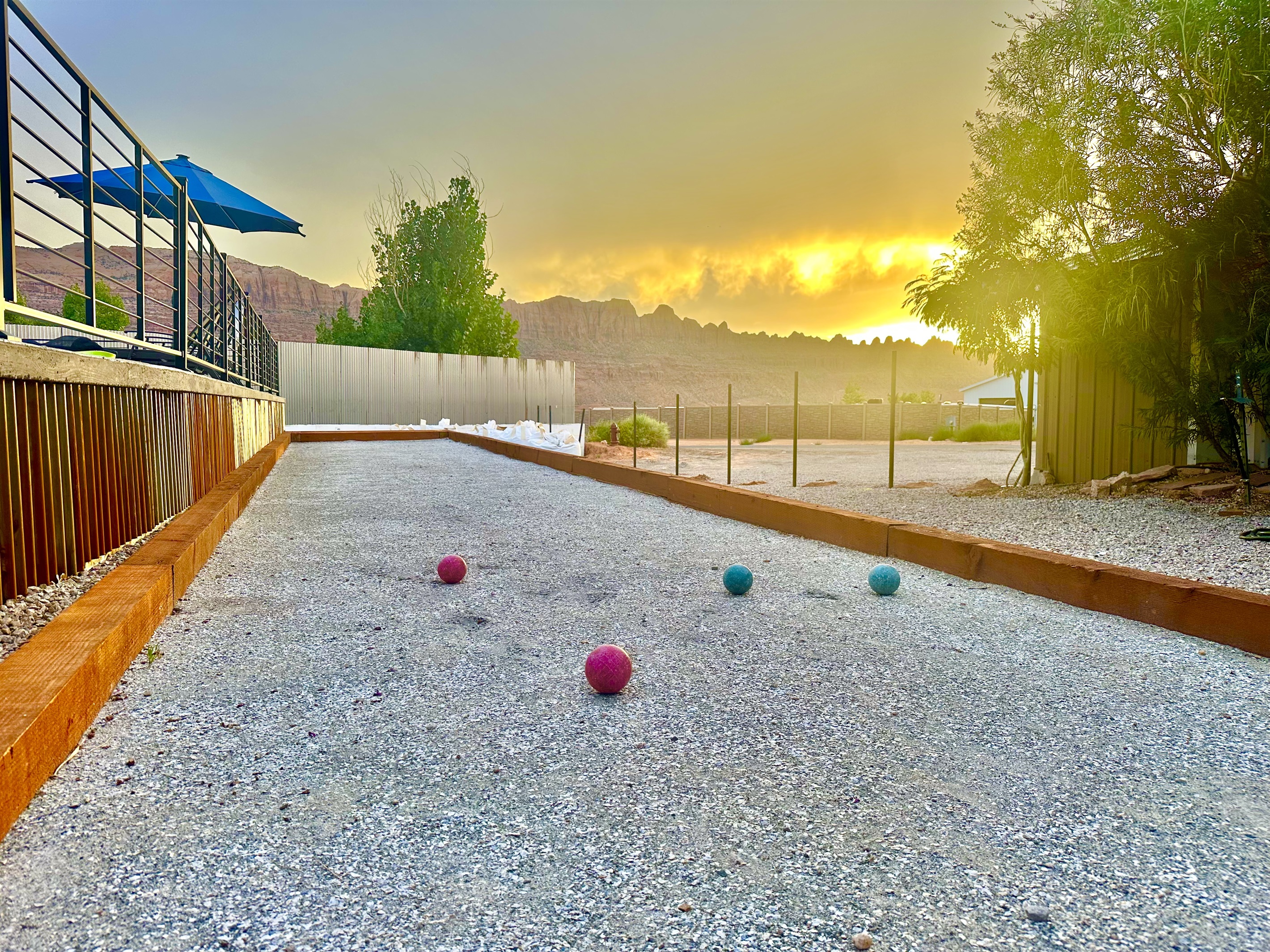 Bocce Ball Court