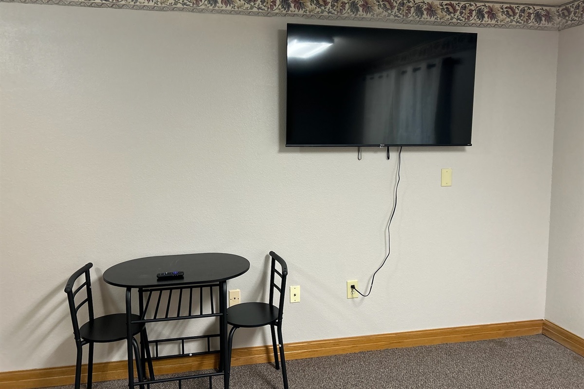 TV and Table