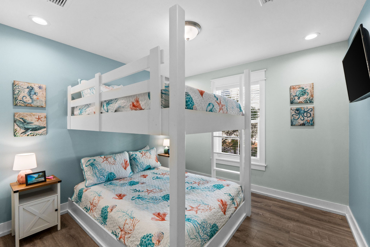 1st floor queen bunk room # 1