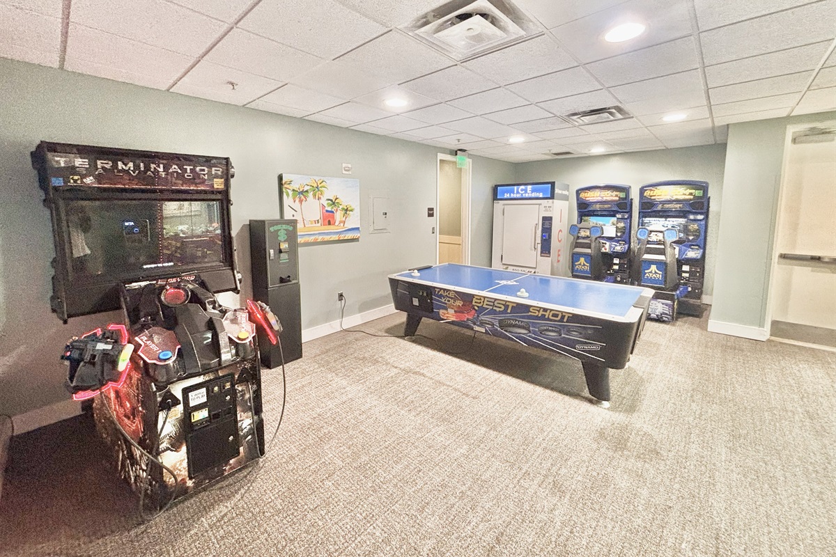 Arcade room for kids!