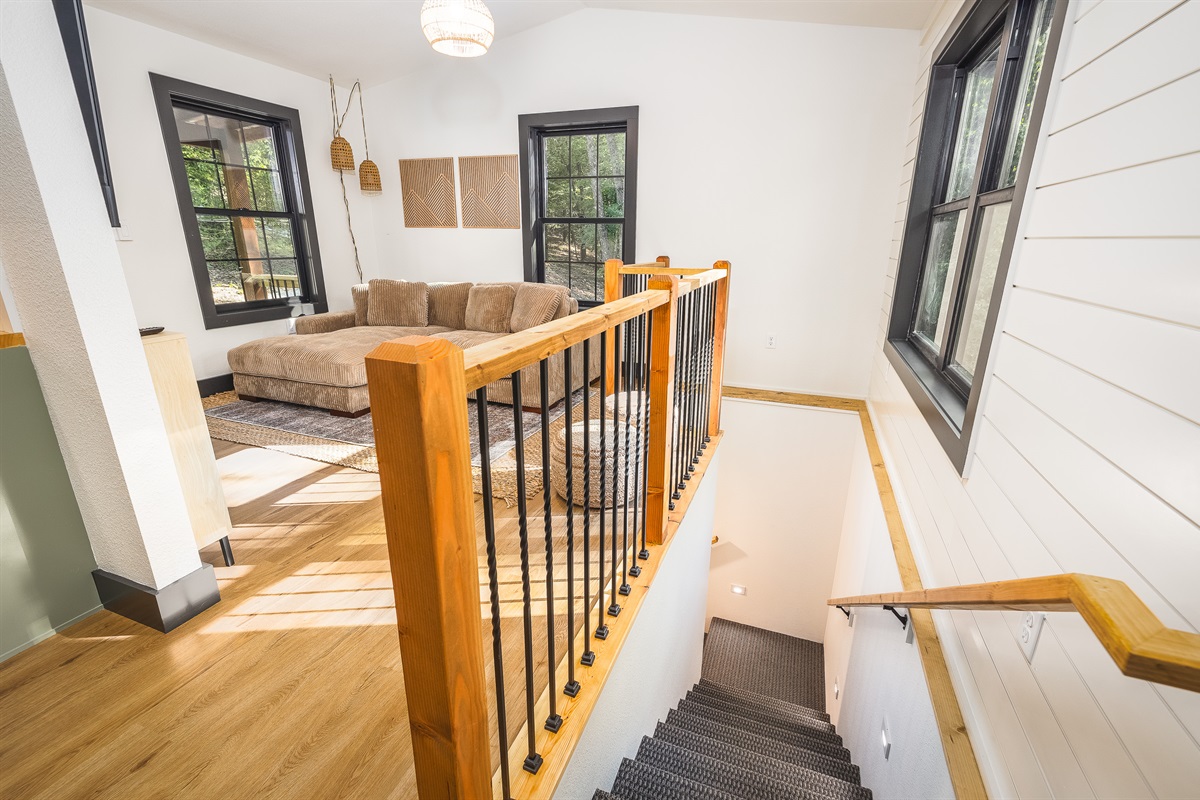 Upstairs living room