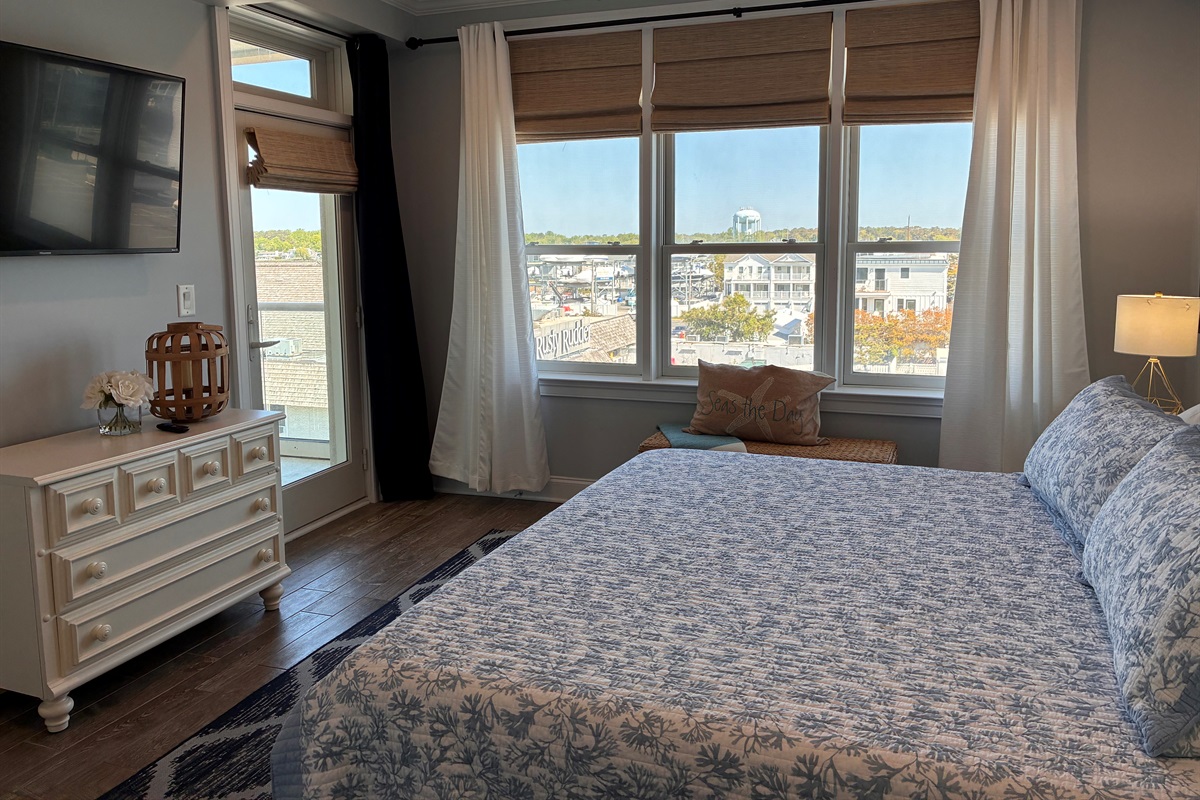 Primary ensuite bedroom, light filled