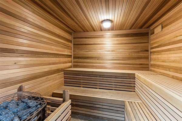 on site sauna