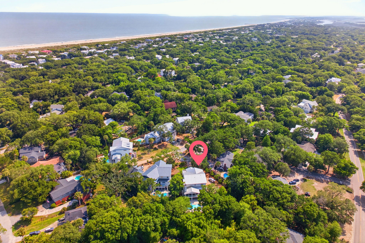 Location | Driftwood Dreams | 105 Forest Trail | Isle of Palms, SC | IOP Escapes