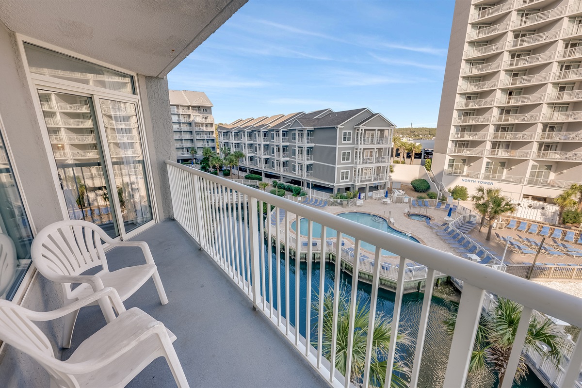 Amazing View from the Balcony!