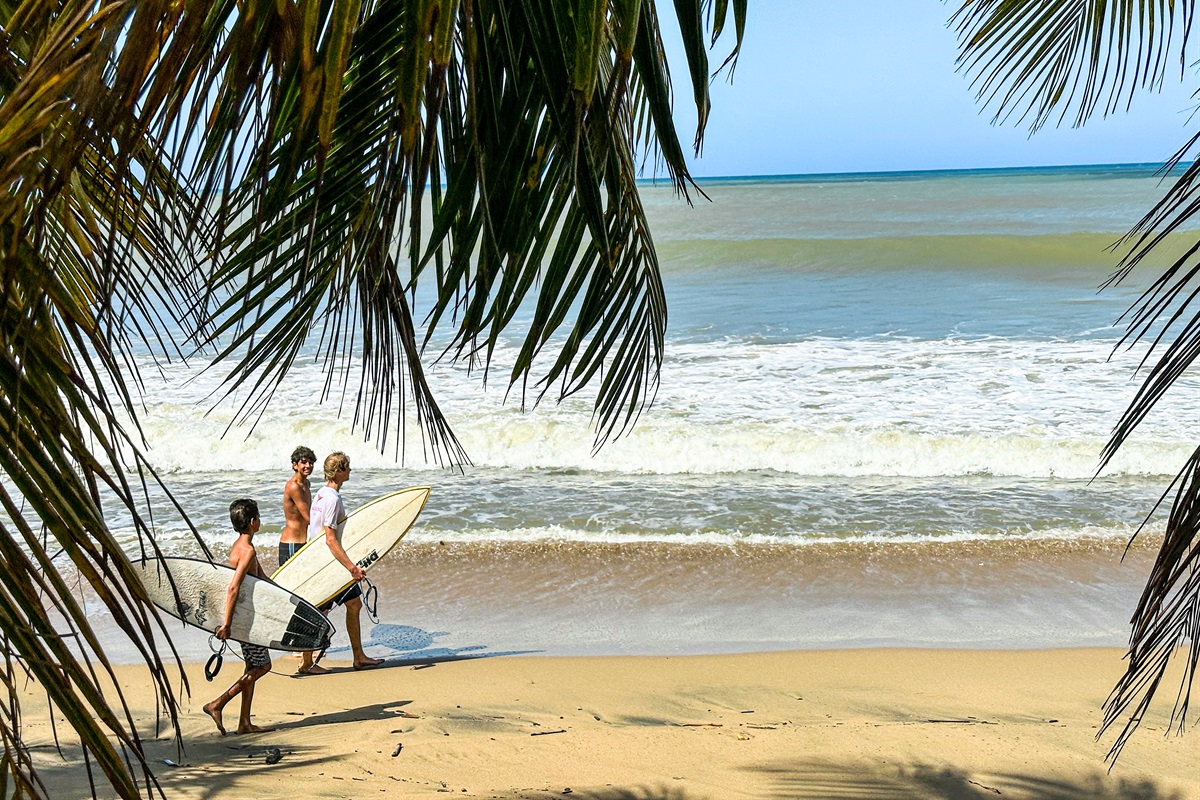 Enjoy amazing surf breaks during the winter months.