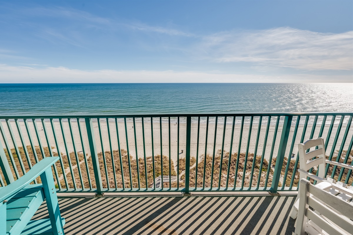 Breathtaking Views from Balcony!