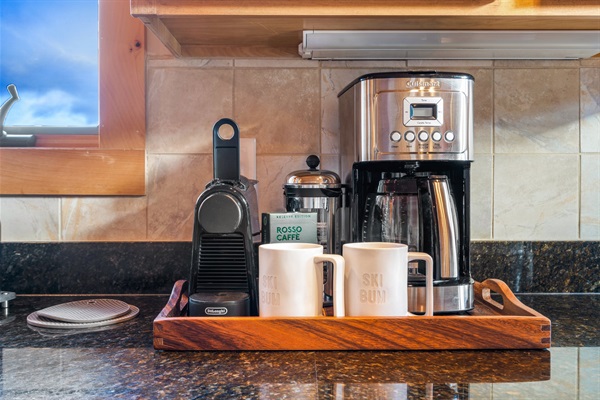 From morning coffee to family feasts, our kitchen has it all.