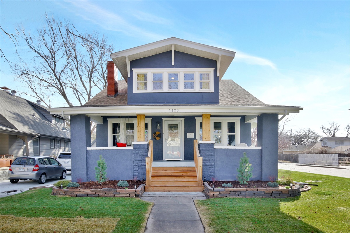 Enjoy coffee and mornings with loved ones on your front porch!