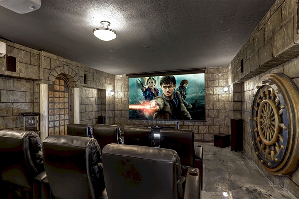 The Gringotts Theater - 120" Screen - 7.2 Surround Sound