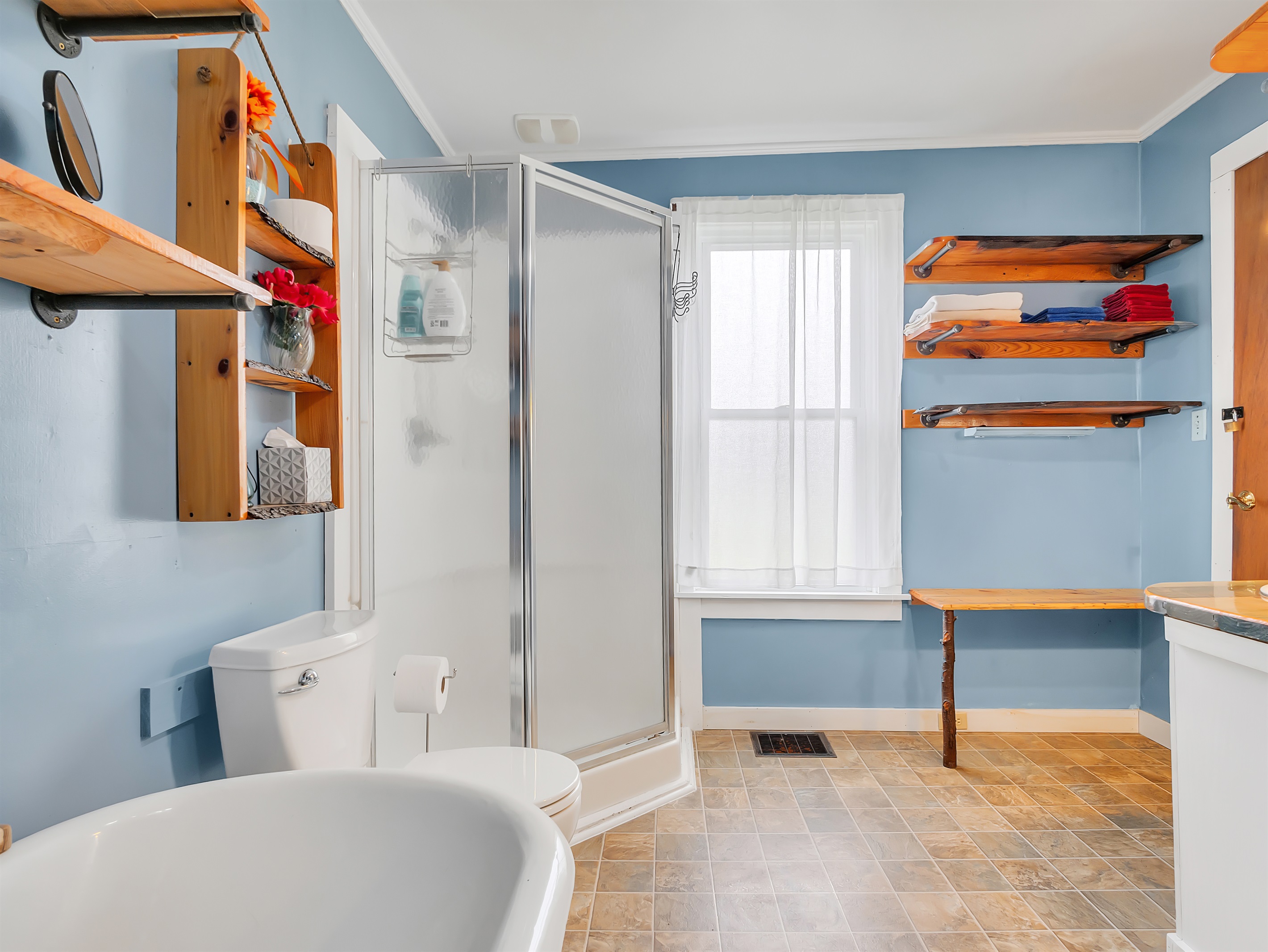 Custom made woodwork throughout the home