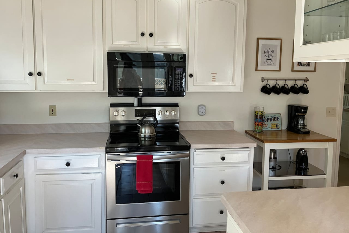 We also recently upgraded the stove!