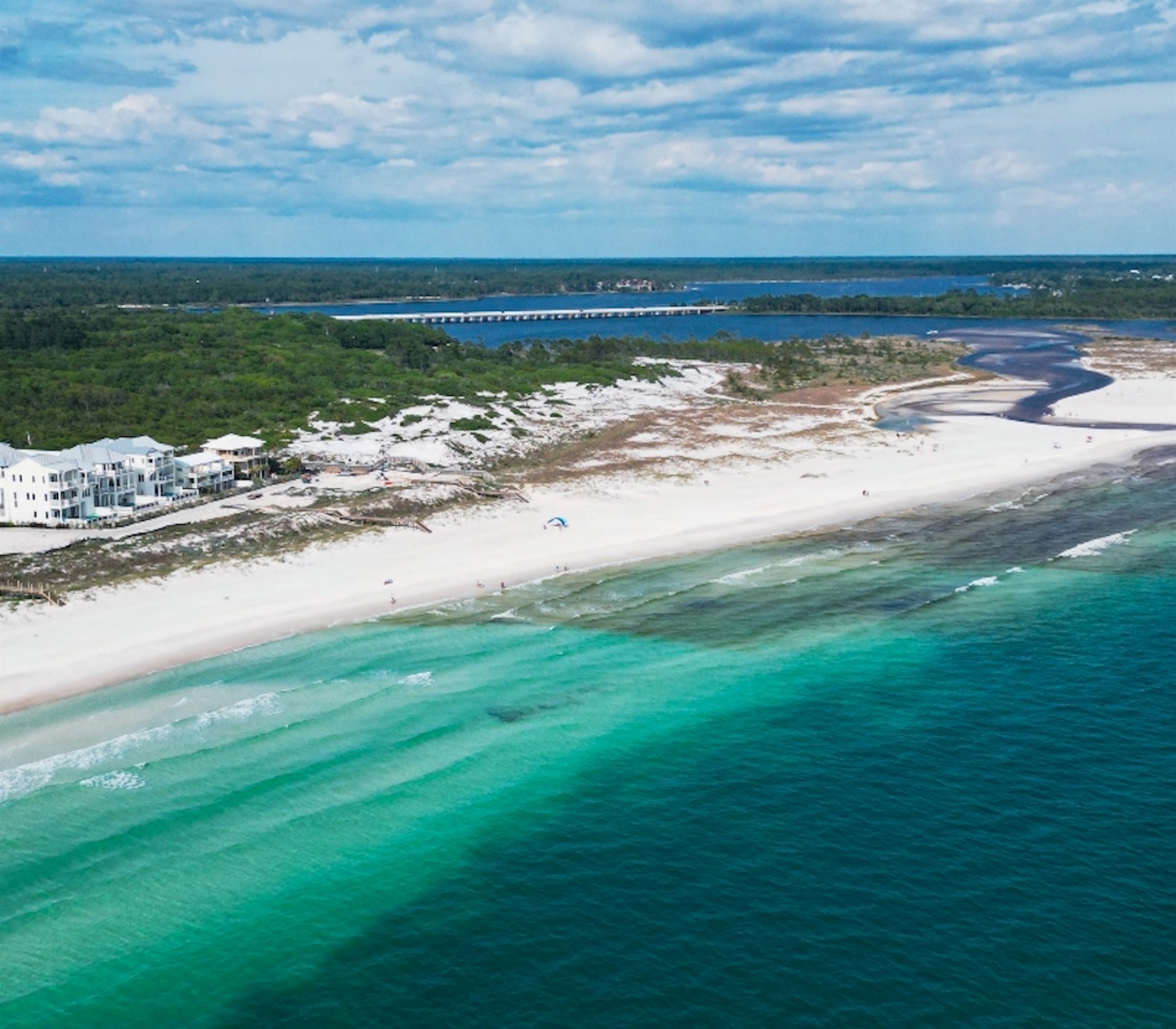 Inlet Beach, Phillips Inlet & Lake Powell