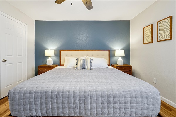 Secondary Master with King bed and ensuite