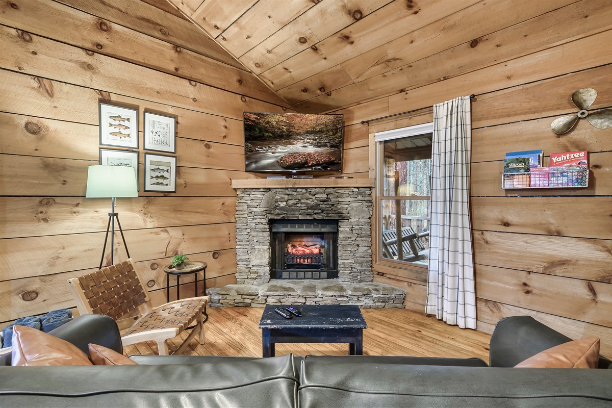 Plenty of space to spread out and relax together