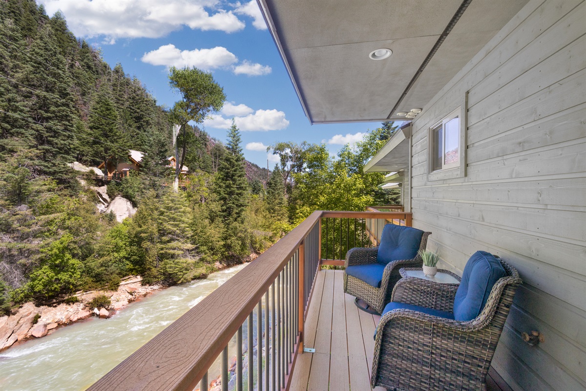 Master bedroom balcony