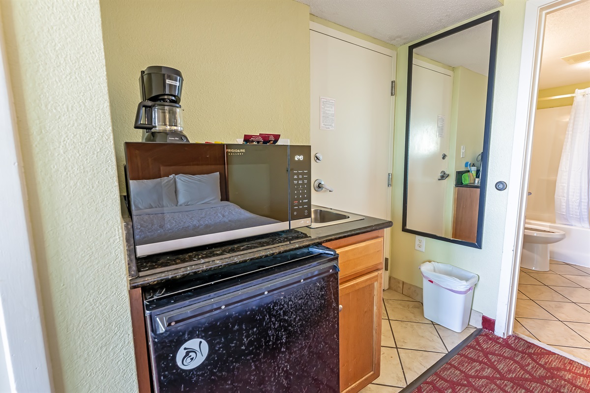 Kitchen Basics that are Available in the Unit