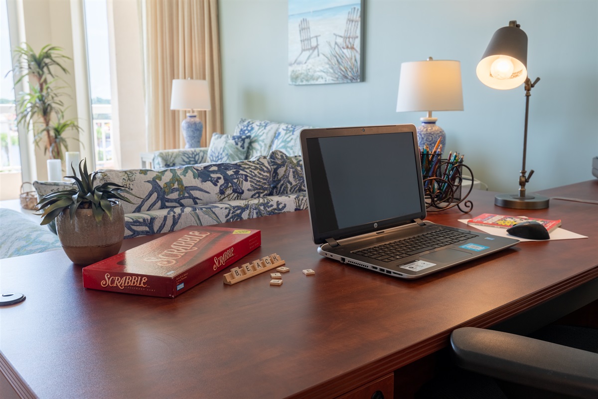 Living Office Area