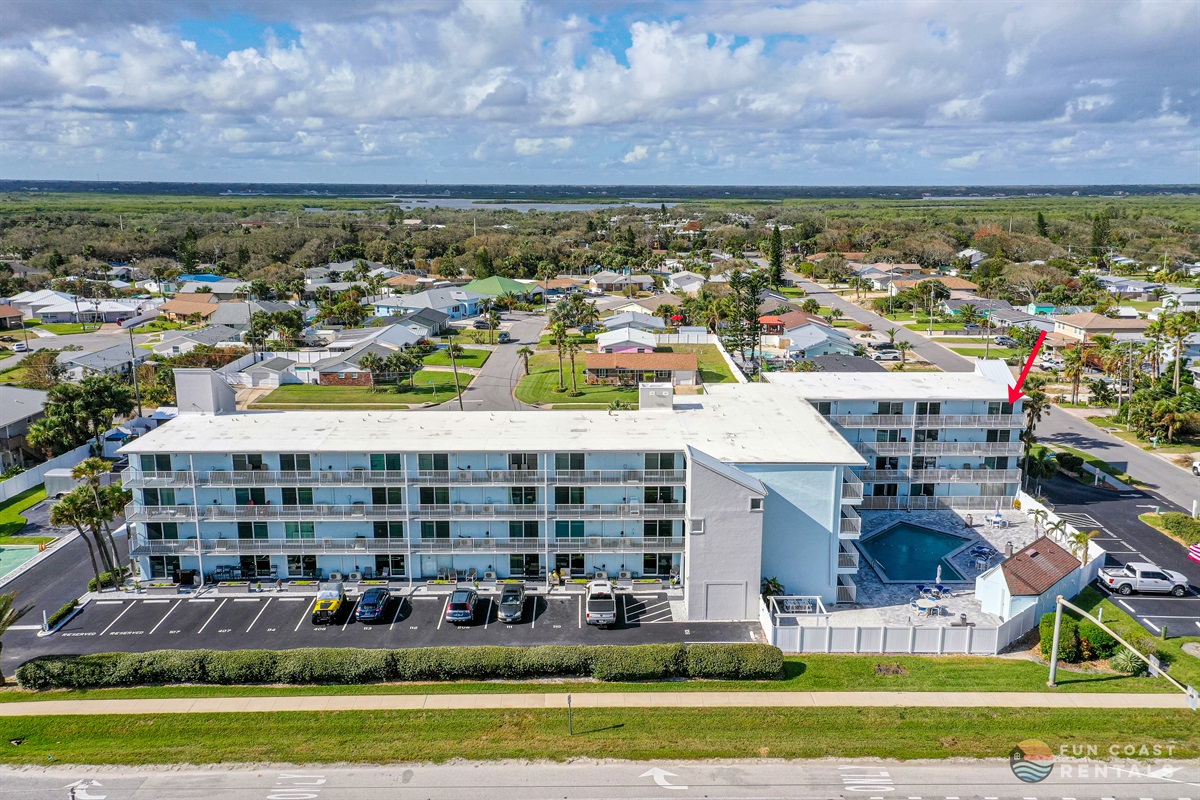 Bird's Eye View Facing West