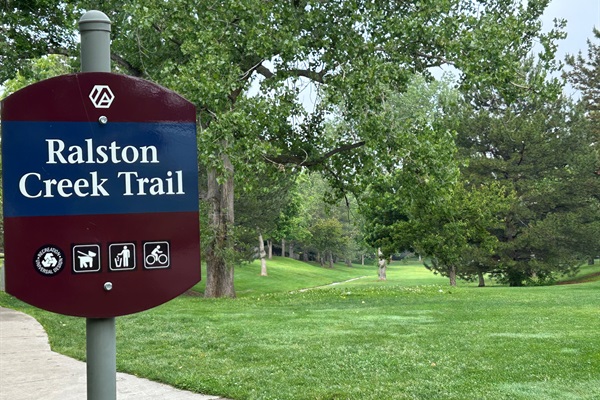 Ralston Creek Trail (1/2 block away)