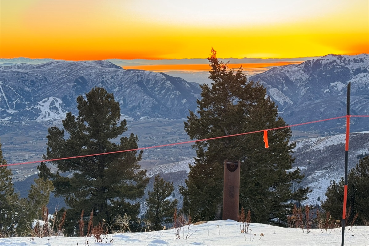 Ogden view from Powder Mountain