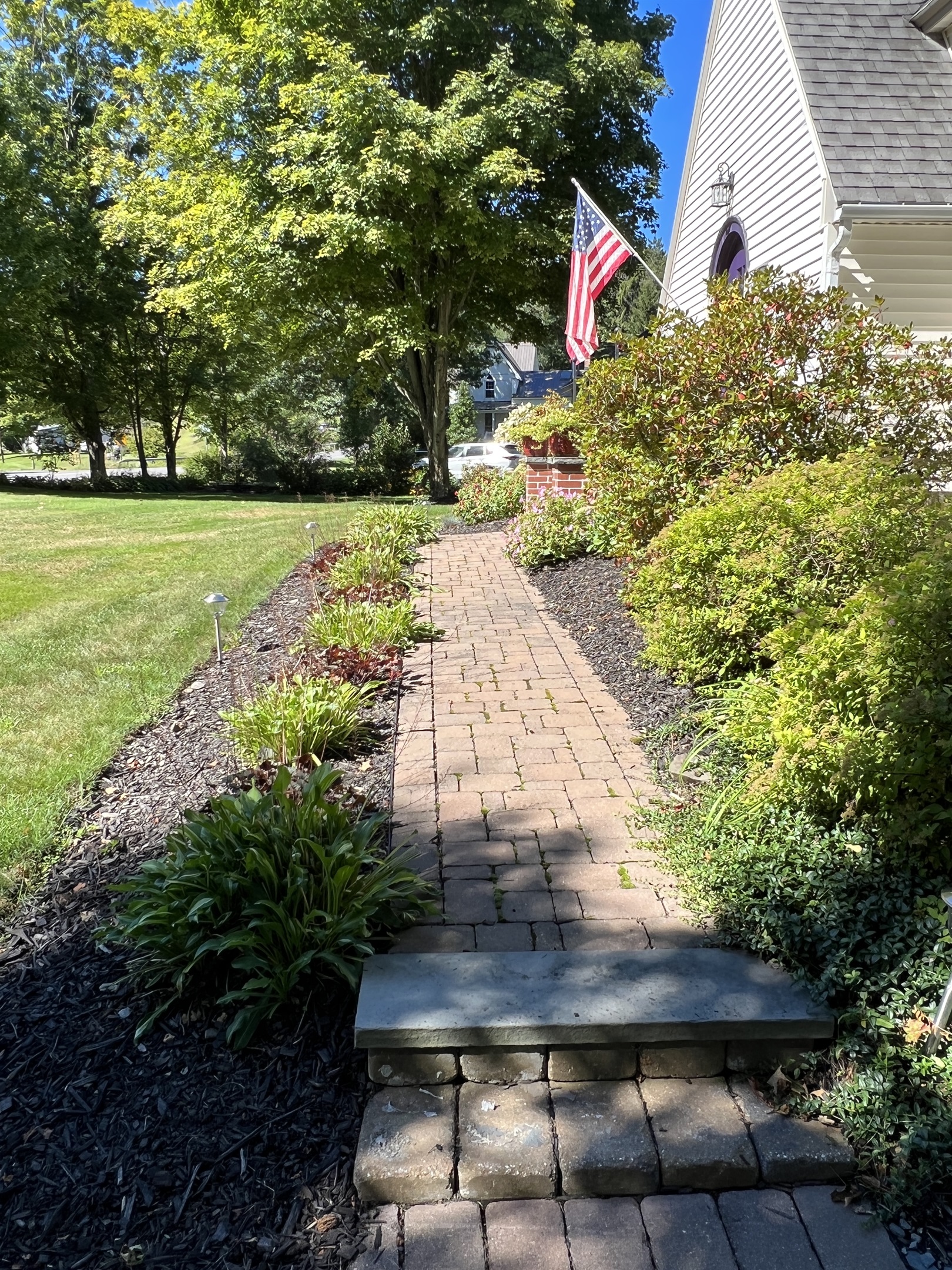 Beautifully maintained grounds