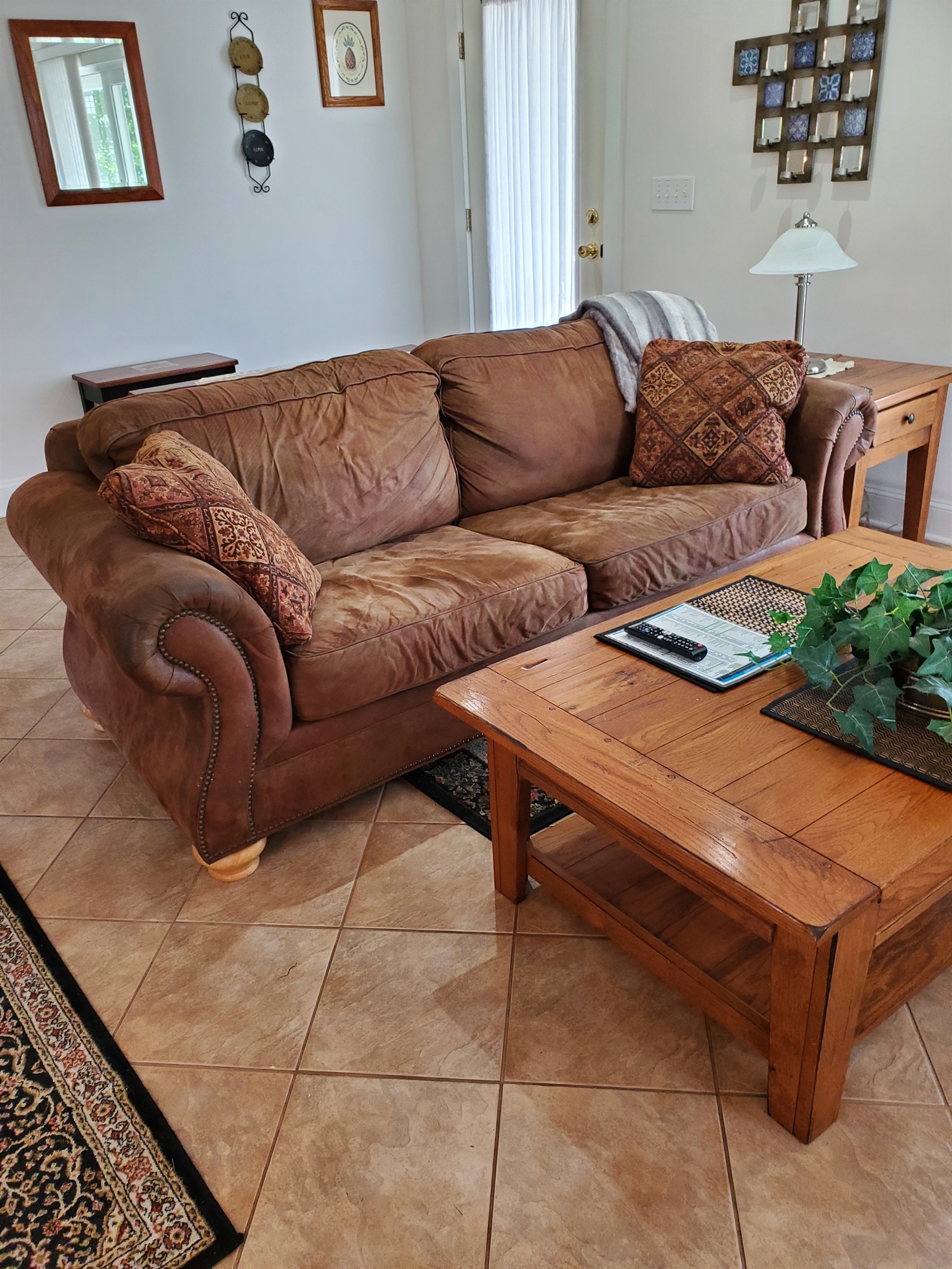 Comfy seating in living area