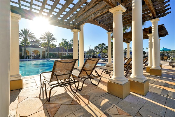 Relax and enjoy the beautiful Windsor Hills pool area