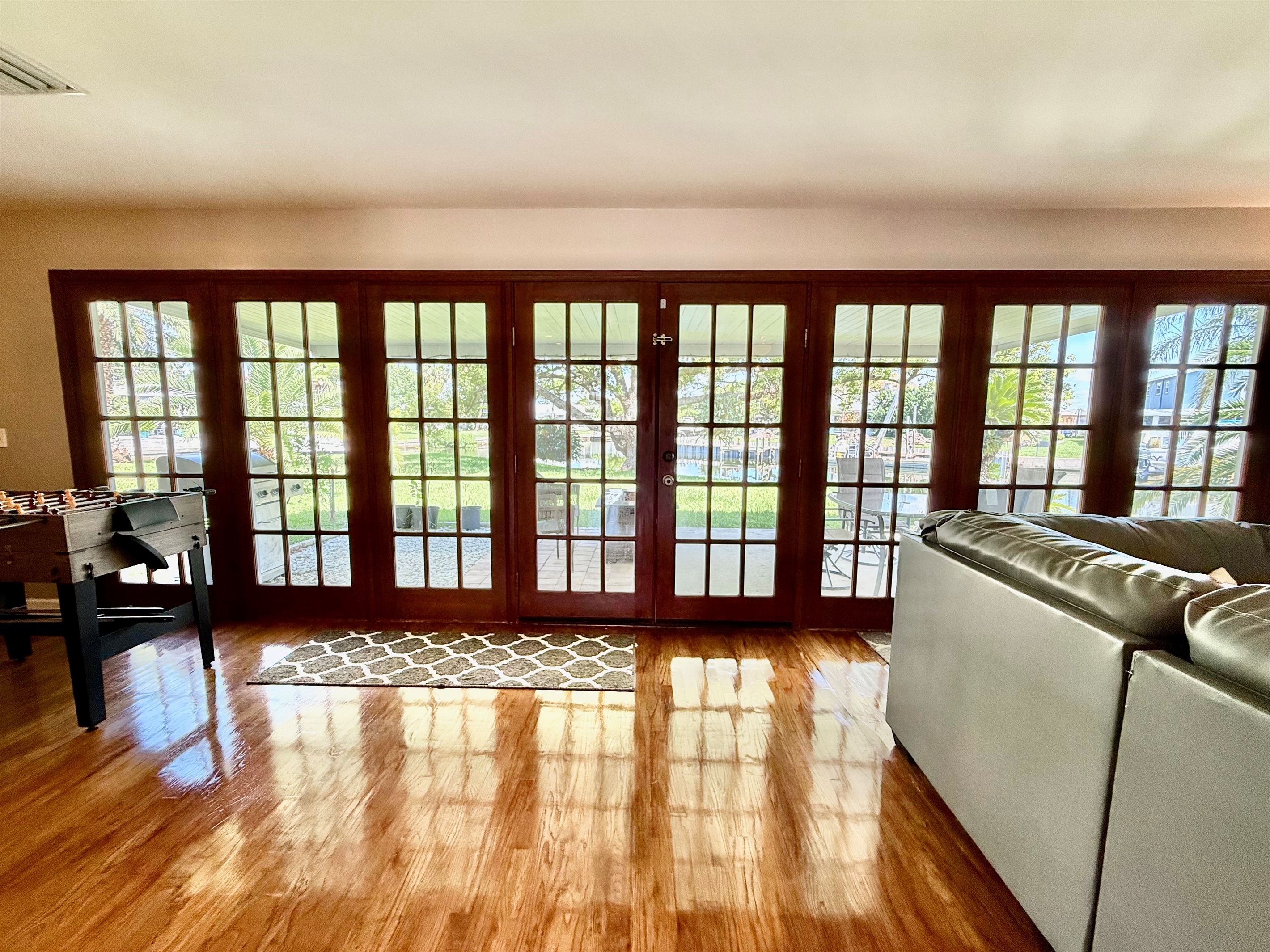 Let the natural light and calming decor melt your stress away in this spacious and stylish lounge area.