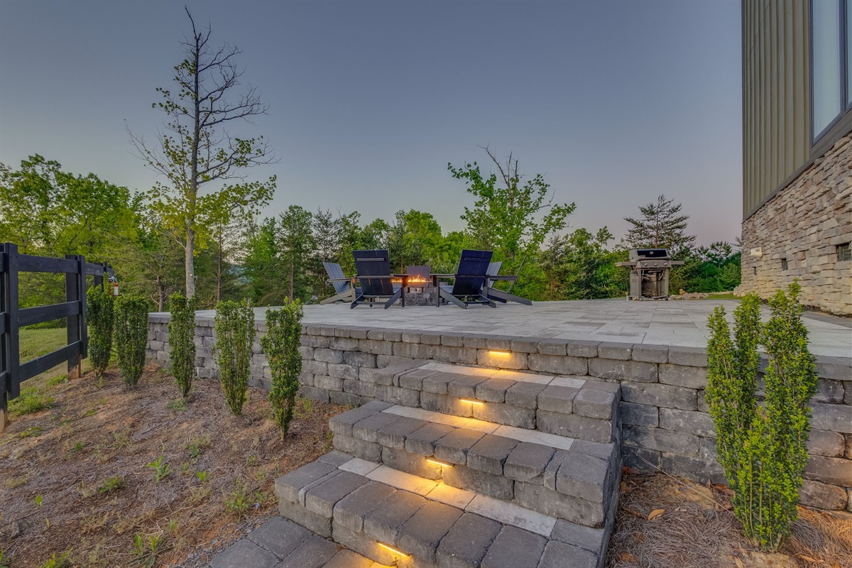 Outdoor stairs to Patio