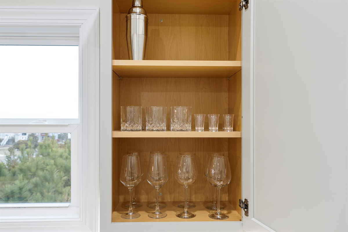 Well stocked kitchen