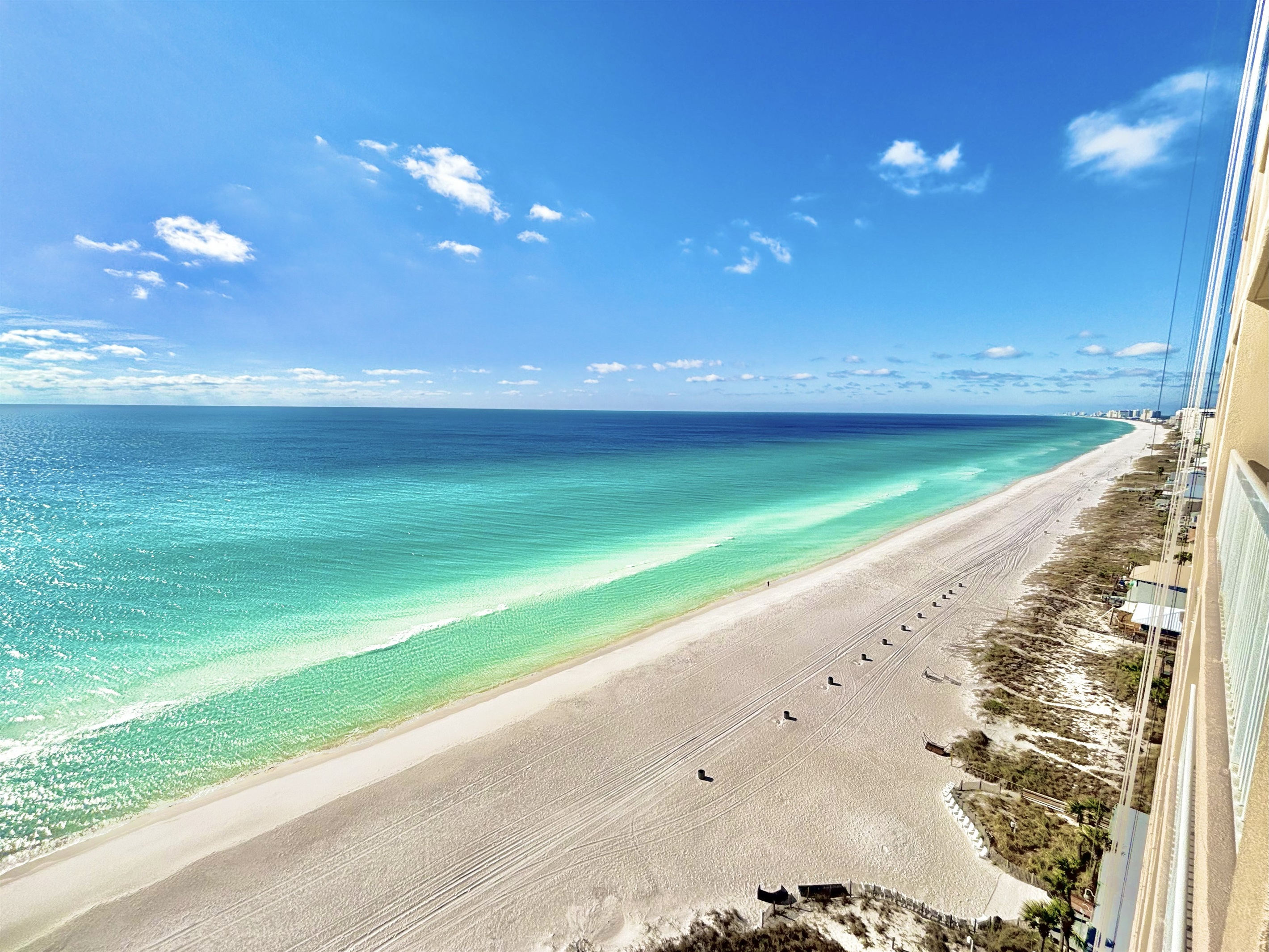 View of the Gulf from the balcony!
