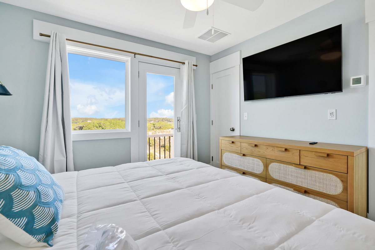 Dresser and TV