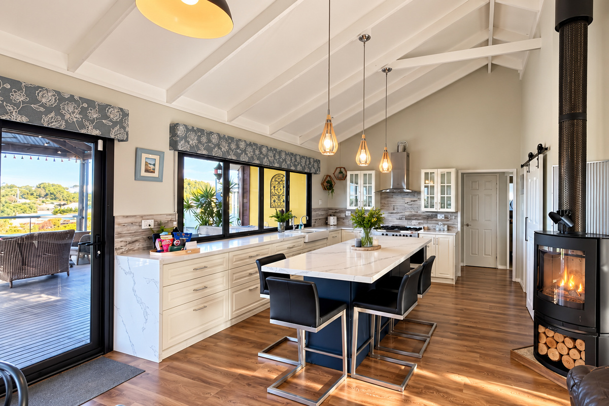 Kitchen with Island Bench