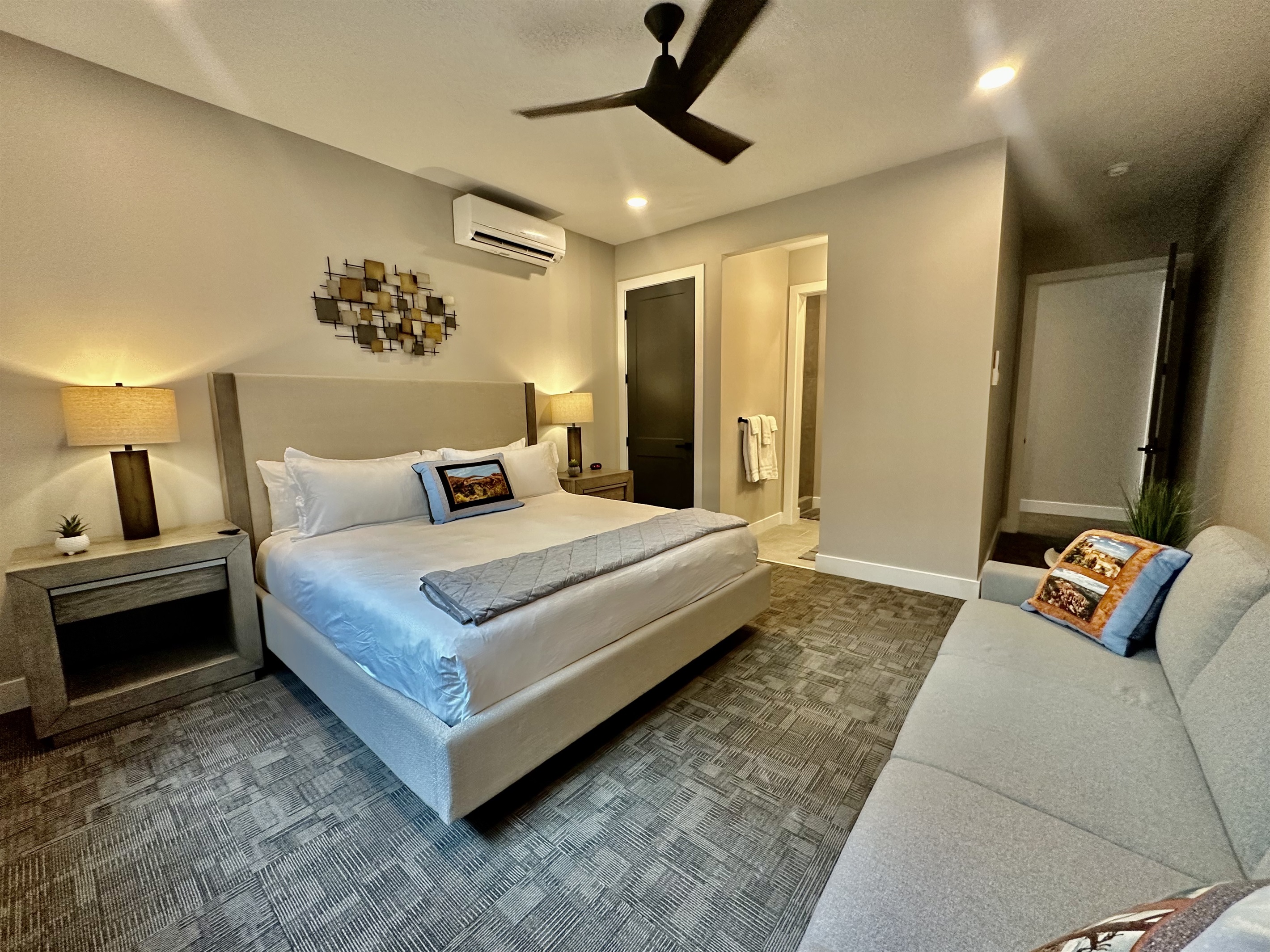 Guest Suite 5 king with Queen Sofa Sleeper