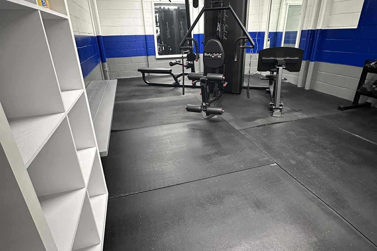Newly updated fitness center