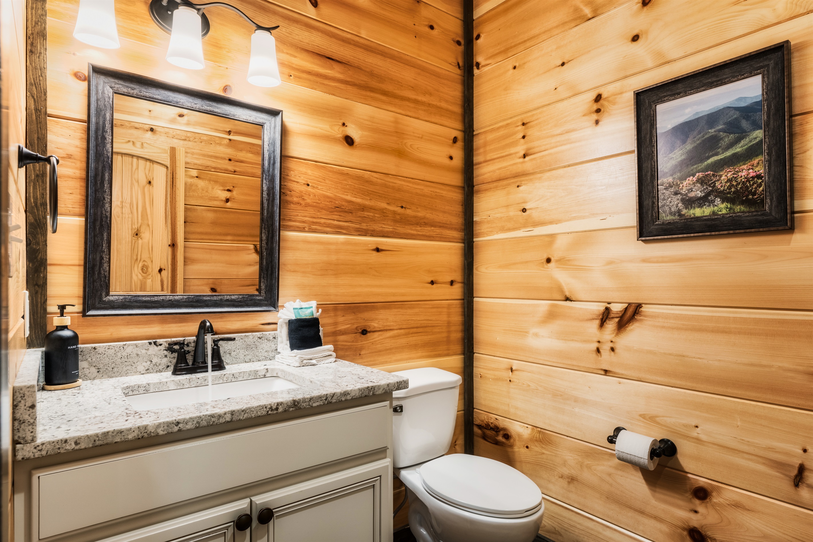 Half- bath in the Main Level