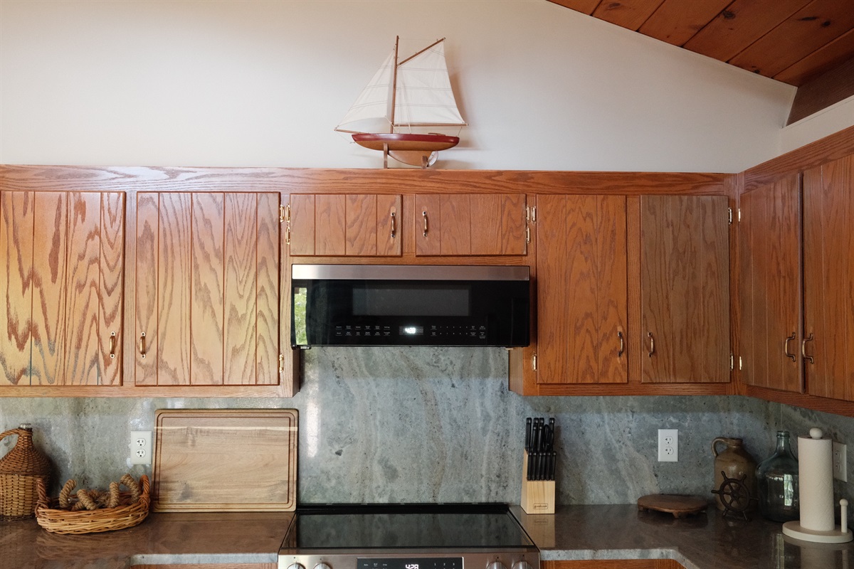 Open Kitchen w/ Stainless Appliances